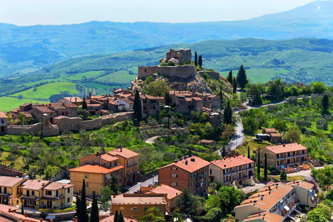 Rome to Castiglione d'Orcia private transfer